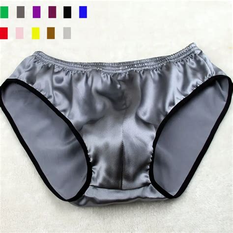 plus size panties 100 mulberry silk men pure silk sexy low waist briefs l xl xxl