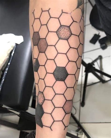 30 Great Hexagon Tattoos To Inspire You Style Vp Page 28