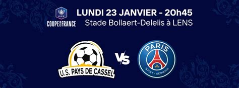 PAYS DE CASSEL vs PSG COUPE DE FRANCE 16e DE FINALE 2023 PRÉSENTATION ...