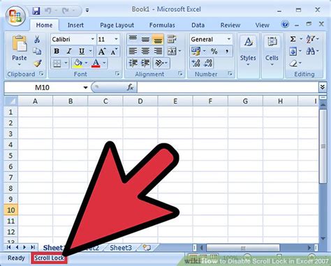 If scroll lock is on, your cursor moves between columns and rows, not cells. How to Disable Scroll Lock in Excel 2007: 6 Steps (with ...