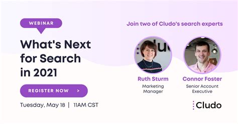 Webinar Whats Next For Internal Search In 2021 Cludo