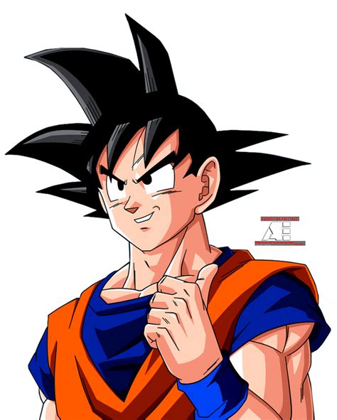 Goku Normal By Anghelynaedition On Deviantart