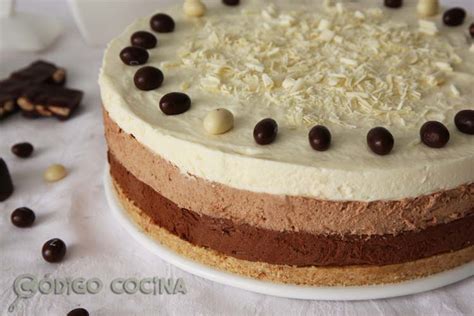 Receta en directo al paladar | mousse de chocolate y frambuesas con gelatina de hierbabuena. Tarta tres chocolates (sin cuajada) - Código Cocina