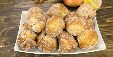Apple Fritters Balls Soft And Delicious