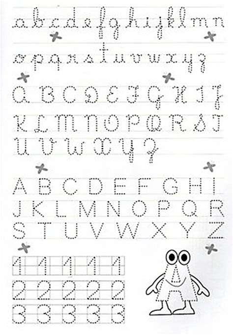 Alfabeto Cursivo Maiúsculo Minúsculo E Pontilhado Para Imprimir