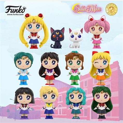 Funko Sailor Moon Mystery Minis Release Date April 2018 セーラームーン