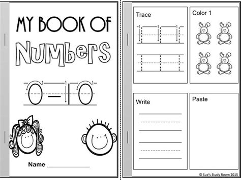 Free My Book Of Numbers 0 10 Numbers Kindergarten Teaching Math Prek Math