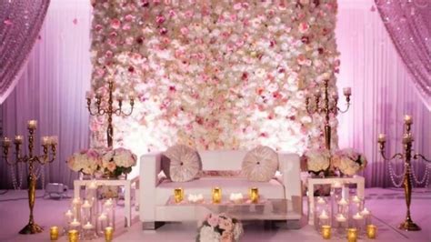 Hang them from a structure above you and your beloved at the ceremony and reception or place them on the gates/doors of your venue as a warm welcome. BEST WEDDING DECOR IDEAS 2018 - YouTube