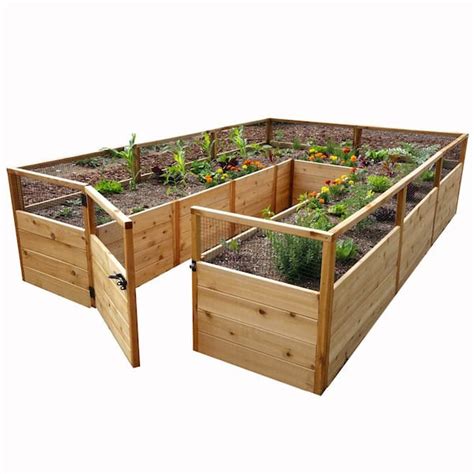 Outdoor Living Today 8 Ft X 12 Ft Garden In A Box Rb812 The Home Depot