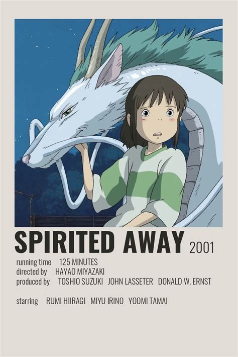 Spirited Away Poster By Cindy Illüstrasyon Posterleri Retro Posterler Sevimli Anime çiftleri