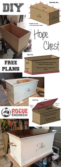 Free Hope Chest Plans By Rogue Engineer
