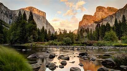 Yosemite Resolution Valley National Sunset Wallpapers Desktop