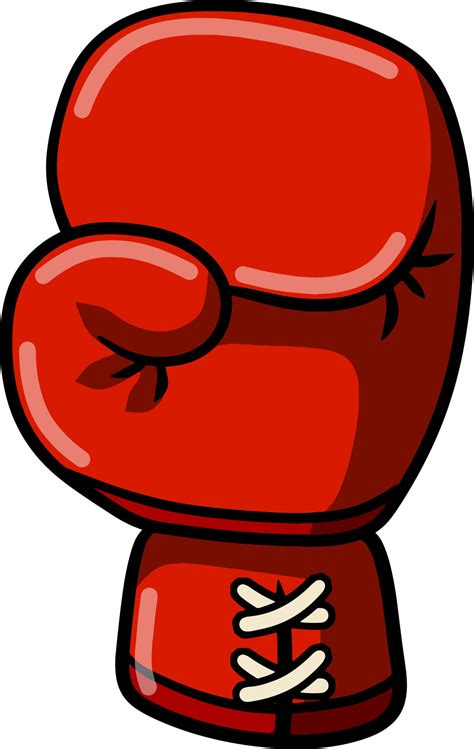 Boxing Glove Fist Fight Extreme Sports Symbol Of The Strike And A