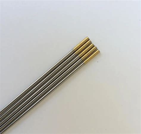 10pcs 1 5 Gold Tip Wl15 Lanthanated Tungstern Electrode 4 0mm For Tig