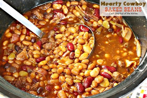 This baked beans recipe is made with ground beef for more protein, soaking up all that bbq sauce goodness! baked beans with lima beans and ground beef