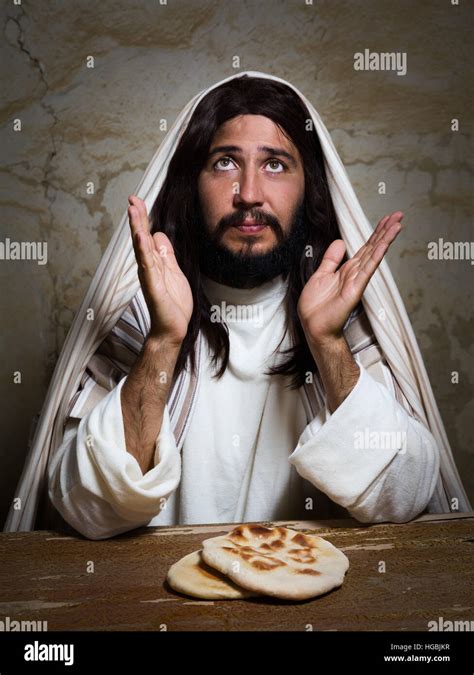 Jesus Hands Breaking Bread Hi Res Stock Photography And Images Alamy