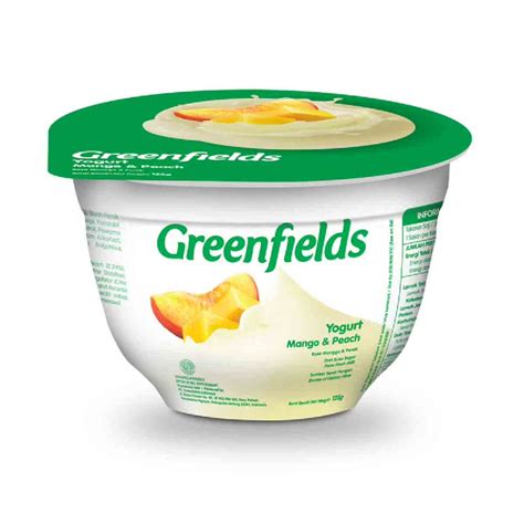 Greenfields Yoghurt Mango Peach 125 Gr Istyle