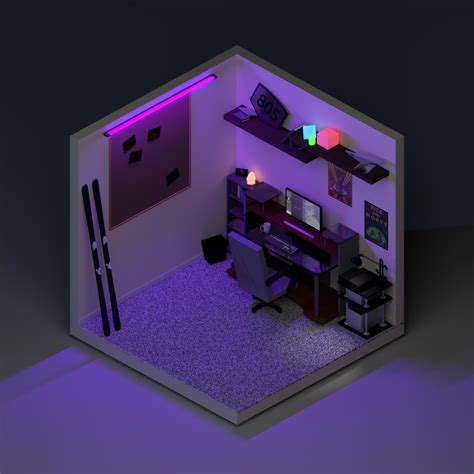 First Blender Project My Room Was Fun To Design Blender