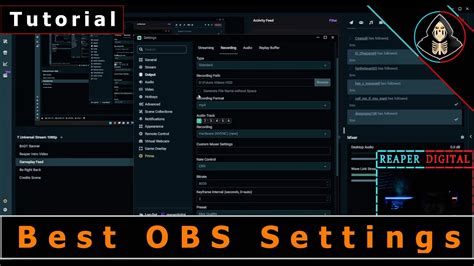 Best Streamlabs OBS Settings 2022 1080p 720p 60fps YouTube