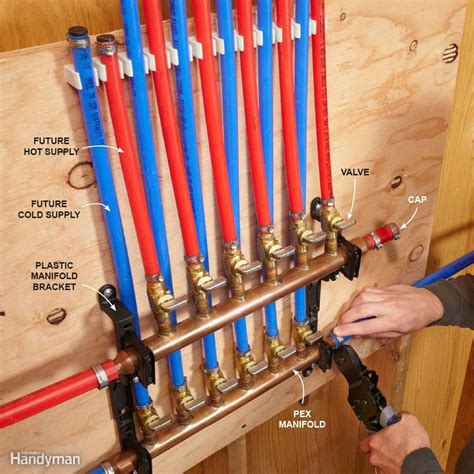No You Can Install PEX Just Like You Would Other Pipe With Main Lines And Branches To Each