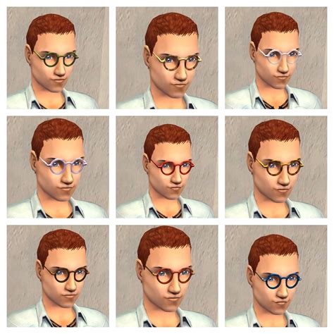 Theninthwavesims The Sims 2 Ts4 Vintage Glamour Glasses For The Sims