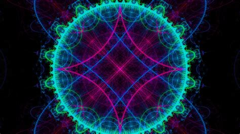 Colorful Fractal Pattern Kaleidoscope 4k Hd Trippy Wallpapers Hd