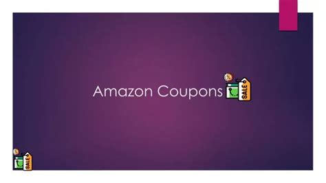 Ppt Amazon Coupons Powerpoint Presentation Free Download Id8070112