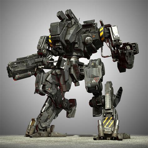 3d Robot Battle Robots Mech Concept Art