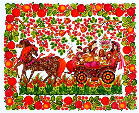 Ukrainian Folk Art Petrykivka Bublbe Com En Society