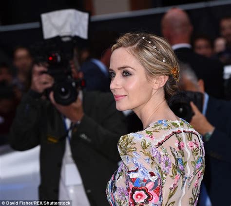 Emily Blunt Continues To Promote New Movie The Girl On The Train At Bbc