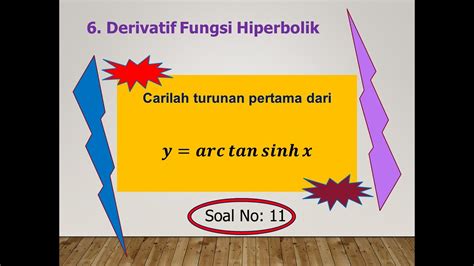 DFH 011 DERIVATIF FUNGSI HIPERBOLIK YouTube