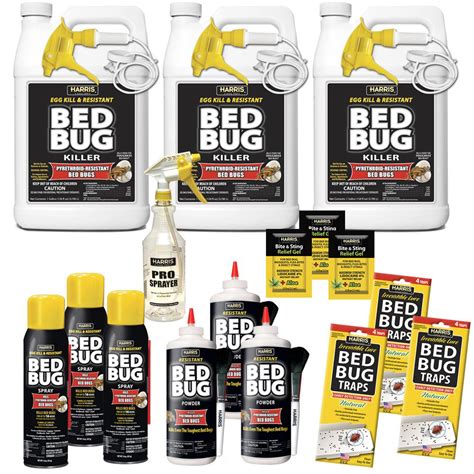 Harris Egg Kill And Resistant Bed Bug Pro Pack Kit Blkpropk The Home