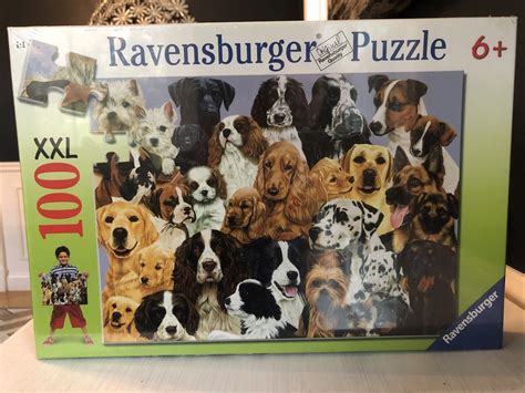 Ravensburger Mother S Pride Jigsaw Puzzle 100 Xxl Pieces Dogs Puppies