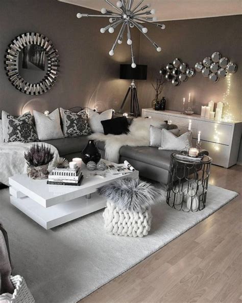Awesome 43 Modern Glam Living Room Decorating Ideas More At