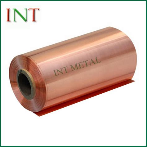 Pure Copper Foil Supplier And Manufacturer Int Metal Factory