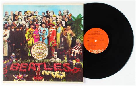 Vintage The Beatles Sgt Peppers Lonely Hearts Club Band Original