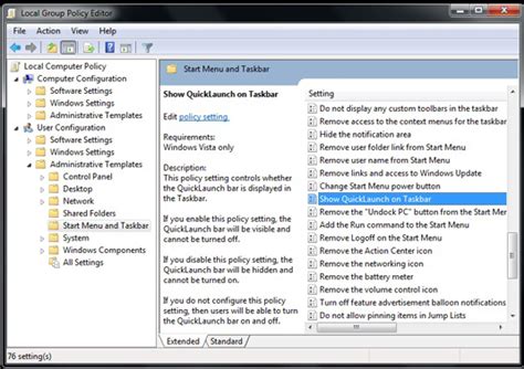 How To Restore The Quick Launch Toolbar To The Taskbar In Windows 7