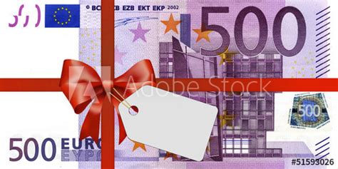 500 euro schein originalgröße pdf : "500 Euroschein mit Geschenkband und Label" photo libre de droits sur la banque d'images Fotolia ...
