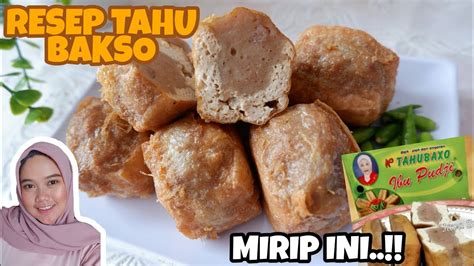 Bahan dasar nugget pada umumnya terbuat dari daging, tepung, dan telur. CARA MEMBUAT TAHU BAKSO KHAS SEMARANG - YouTube
