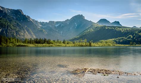 Almsee Mit Woising Foto And Bild Landschaft Wasser Natur Bilder Auf