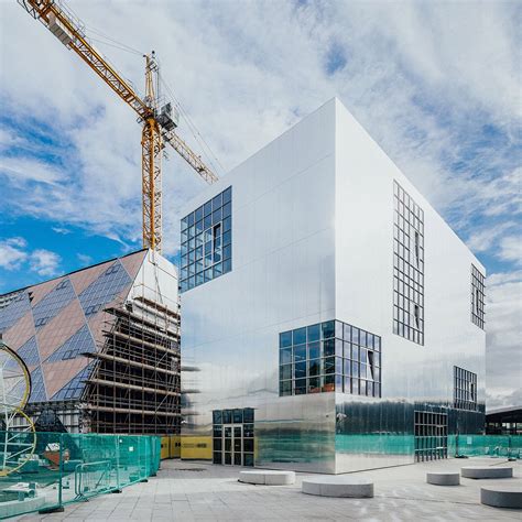Barozzi Veiga Designs Aluminium Clad University Building For Design