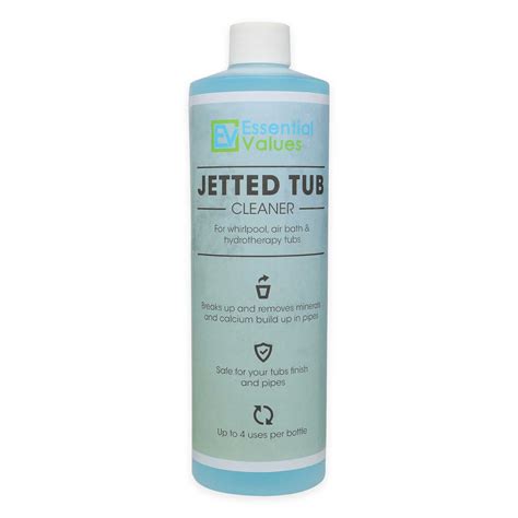 Safe and effective on all acrylic, fiberglass, and chrome surfaces. Essential Values 2-Pack 16 oz. Jetted Whirlpool Tub ...