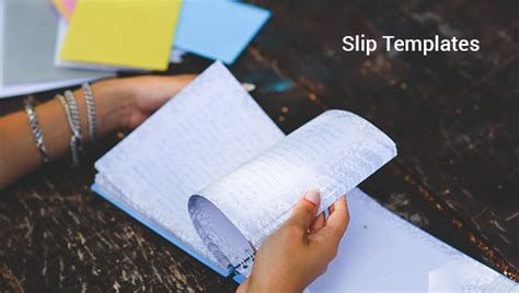 Slip Template 9 Download Free Documents In Pdf Word Sample Templates