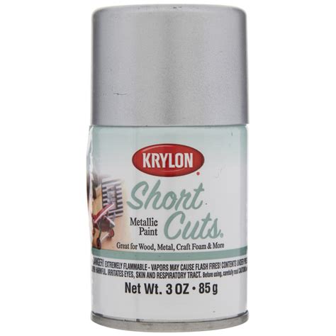 Chrome Krylon Short Cuts Spray Paint Hobby Lobby 598250