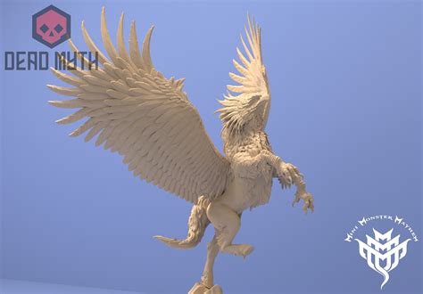 Dandd Pathfinder Tabletop Gaming 28mm Hippogriff Etsy