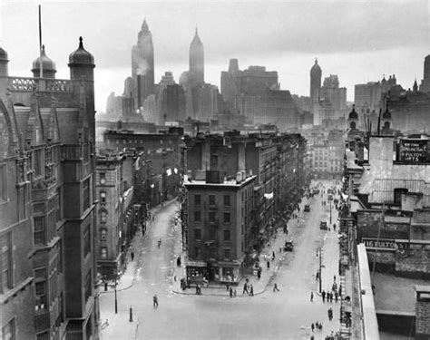 Onceuponatown New York City Lower East Side 1890′s The Future