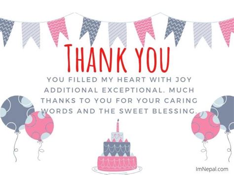 100 Thank You Messages For Birthday Wishes Wishesmsg 48 Off