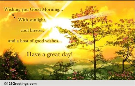 Wishing You Good Morning Free Good Morning Ecards Greeting Cards