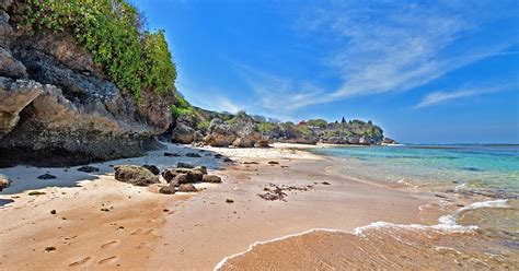 16 Pemandangan Pantai Nusa Dua Bali Kumpulan Gambar Pemandangan