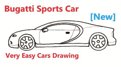 How To Draw A Sports Car Bugatti How To Draw A Bugatti Sports Car